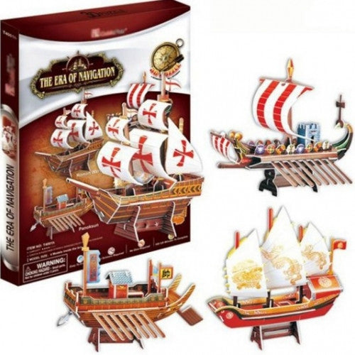 Pirate Ship 3D Puzzles Educational Toy