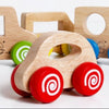 Wooden Vehicle Educational Toy